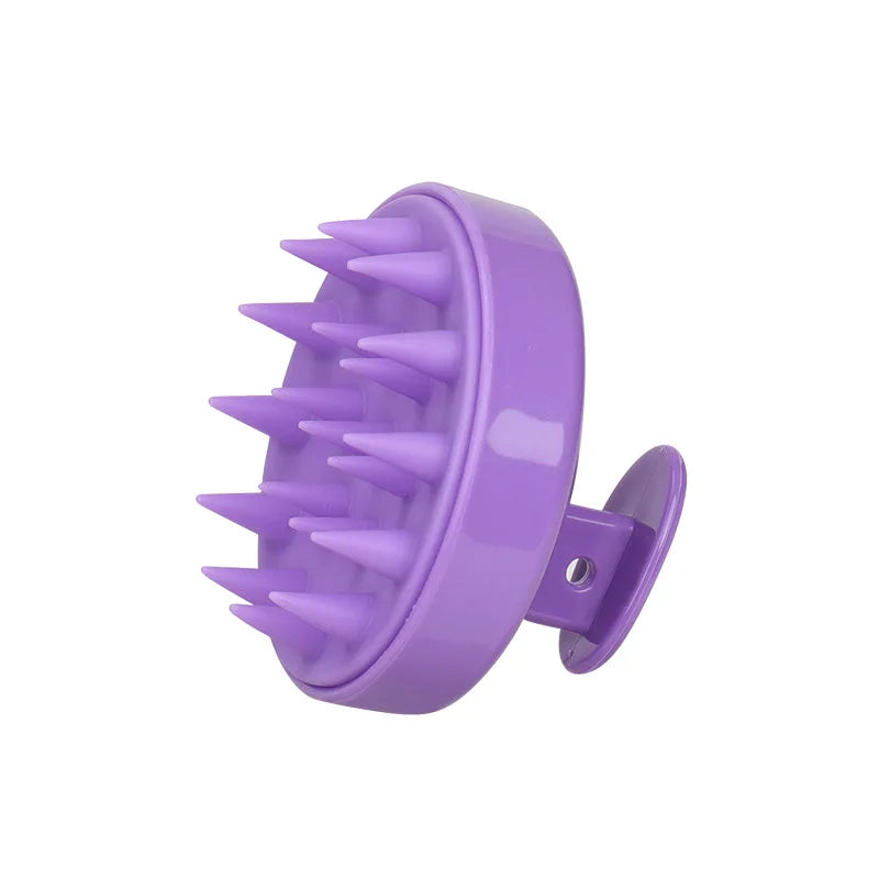 Silicone Scalp Massage Shampoo Brush – Deep Clean & Hair Growth