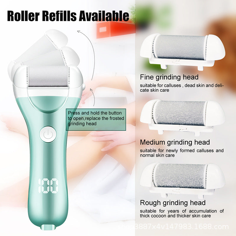 Electric Foot File & Callus Remover – Professional Pedicure Tool