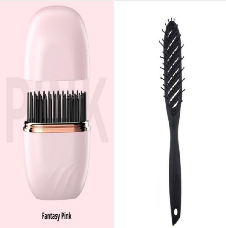 Wireless Mini Hair Straightening Comb – Portable Styling Tool