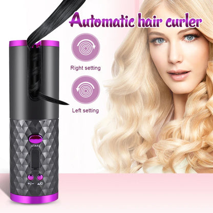 Wireless Automatic Hair Curler – Effortless Salon Curls at Home