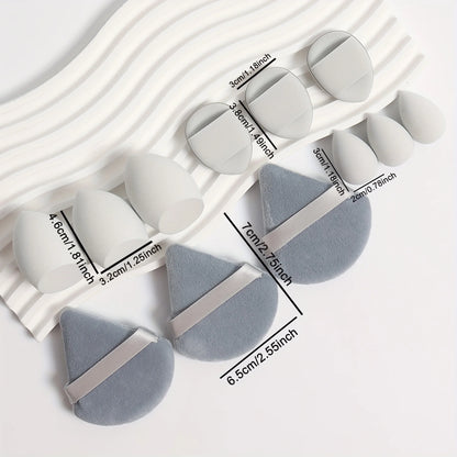 12-Piece Makeup Sponge Set – Flawless Blending for Every Look