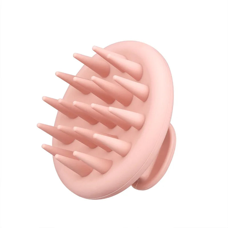 Silicone Scalp Massage Shampoo Brush – Deep Clean & Hair Growth