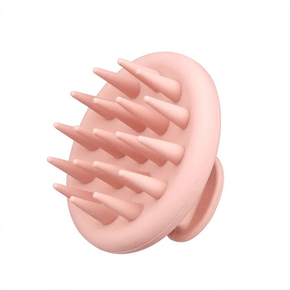 Silicone Scalp Massage Shampoo Brush – Deep Clean & Hair Growth