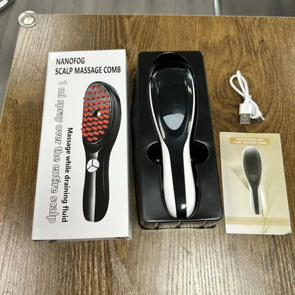 Electric Scalp Massage Comb – Hair Growth & Stress Relief