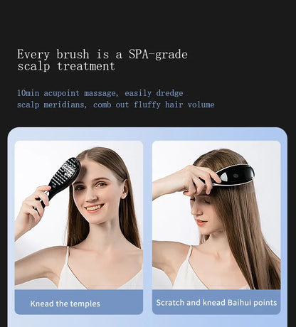 Electric Scalp Massage Comb – Hair Growth & Stress Relief