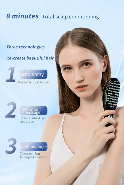 Electric Scalp Massage Comb – Hair Growth & Stress Relief
