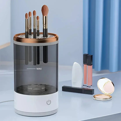 Electric Makeup Brush Cleaner & Dryer – Clean in 10 Seconds