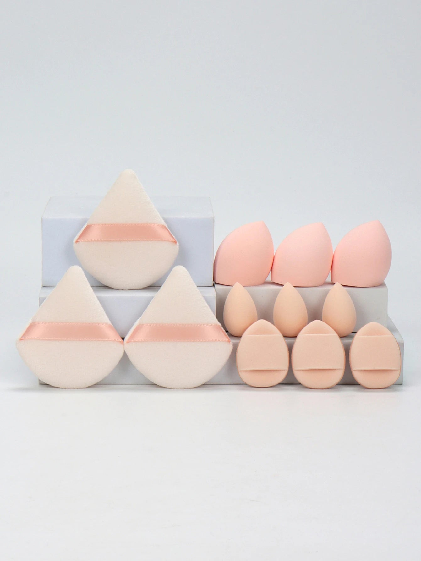 12-Piece Makeup Sponge Set – Flawless Blending for Every Look