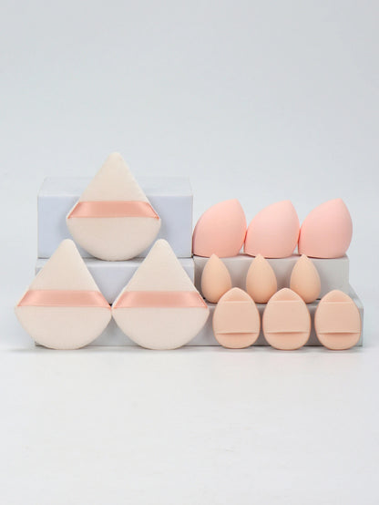 12-Piece Makeup Sponge Set – Flawless Blending for Every Look