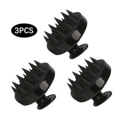 Silicone Scalp Massage Shampoo Brush – Deep Clean & Hair Growth