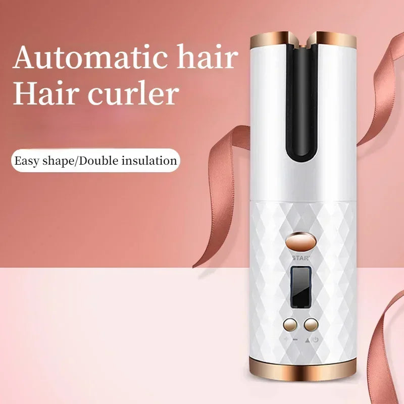 Wireless Automatic Hair Curler – Effortless Salon Curls at Home