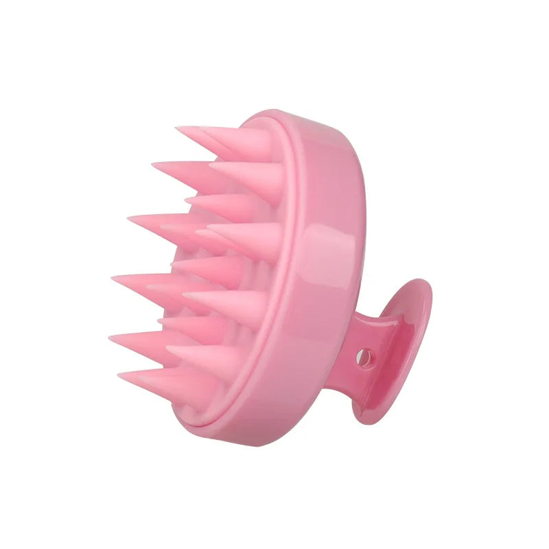Silicone Scalp Massage Shampoo Brush – Deep Clean & Hair Growth