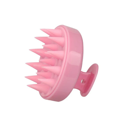 Silicone Scalp Massage Shampoo Brush – Deep Clean & Hair Growth