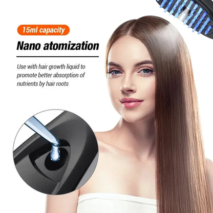 Electric Scalp Massage Comb – Hair Growth & Stress Relief