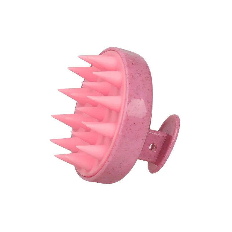 Silicone Scalp Massage Shampoo Brush – Deep Clean & Hair Growth