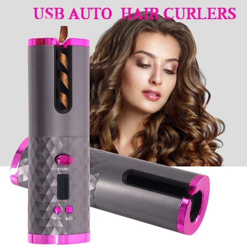 Wireless Automatic Hair Curler – Effortless Salon Curls at Home