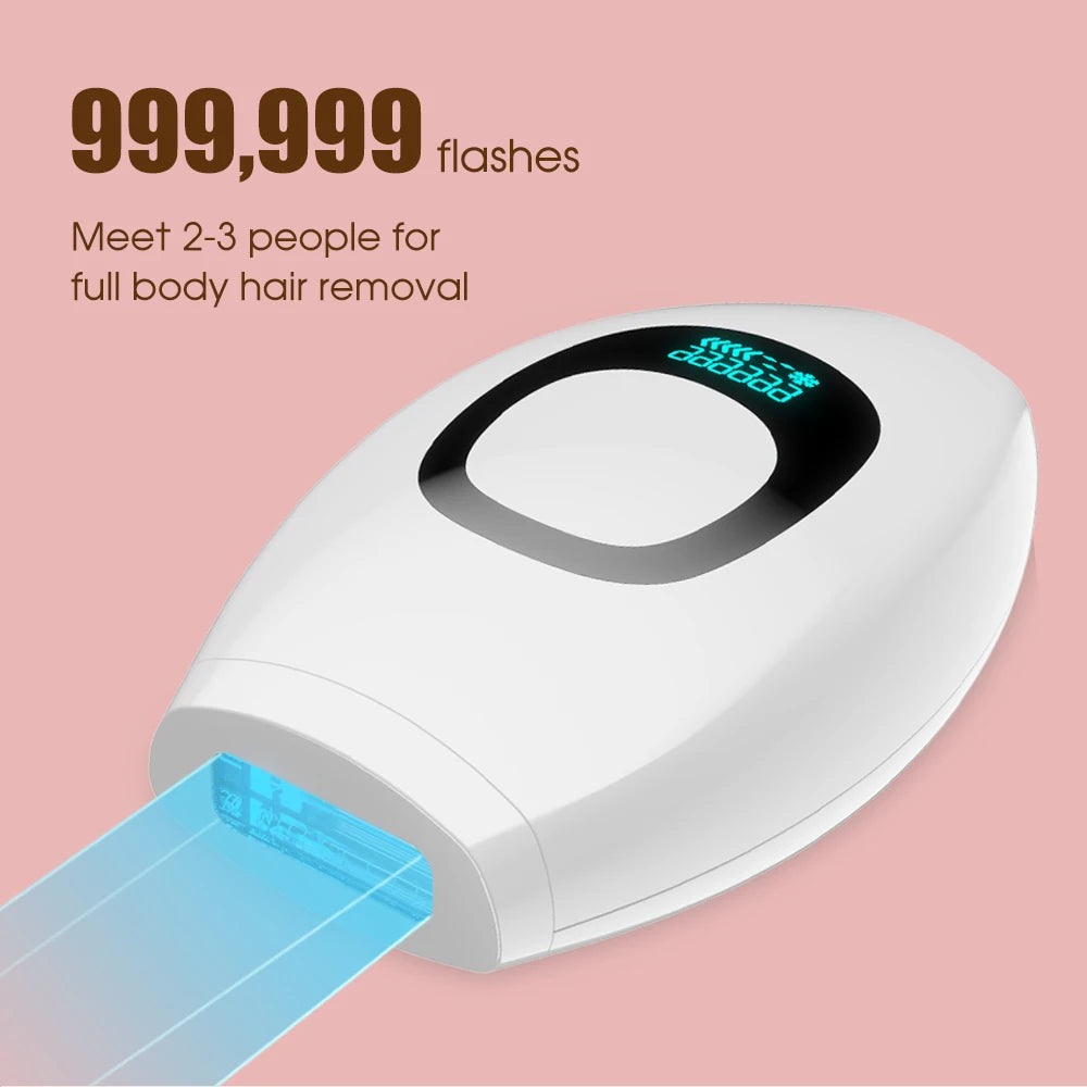 IPL Laser Hair Removal Device – 500,000 Flashes, Permanent Results
