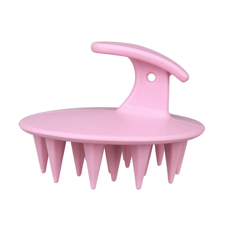 Silicone Scalp Massage Shampoo Brush – Deep Clean & Hair Growth