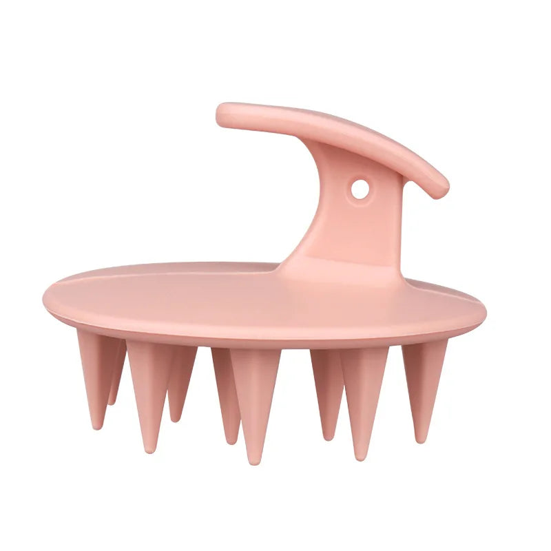 Silicone Scalp Massage Shampoo Brush – Deep Clean & Hair Growth