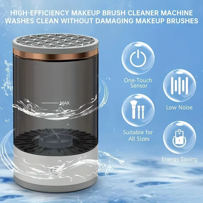 Electric Makeup Brush Cleaner & Dryer – Clean in 10 Seconds