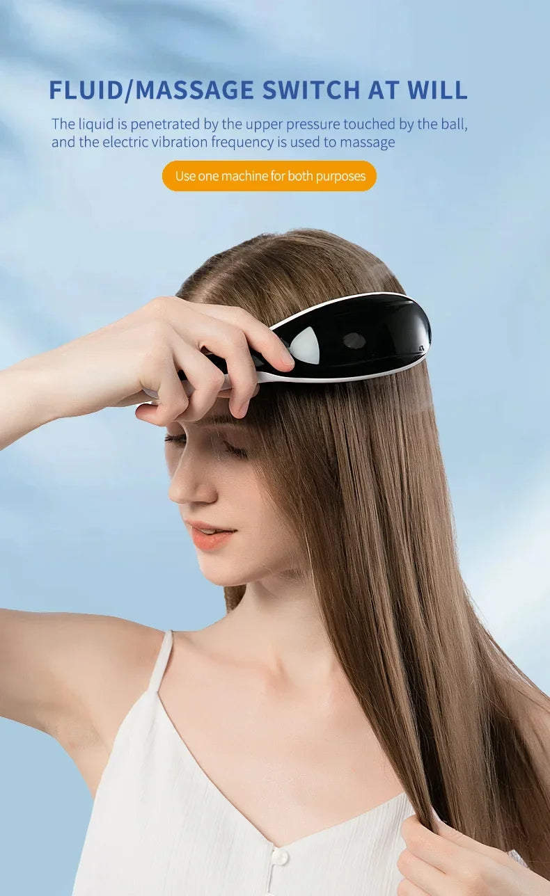 Electric Scalp Massage Comb – Hair Growth & Stress Relief