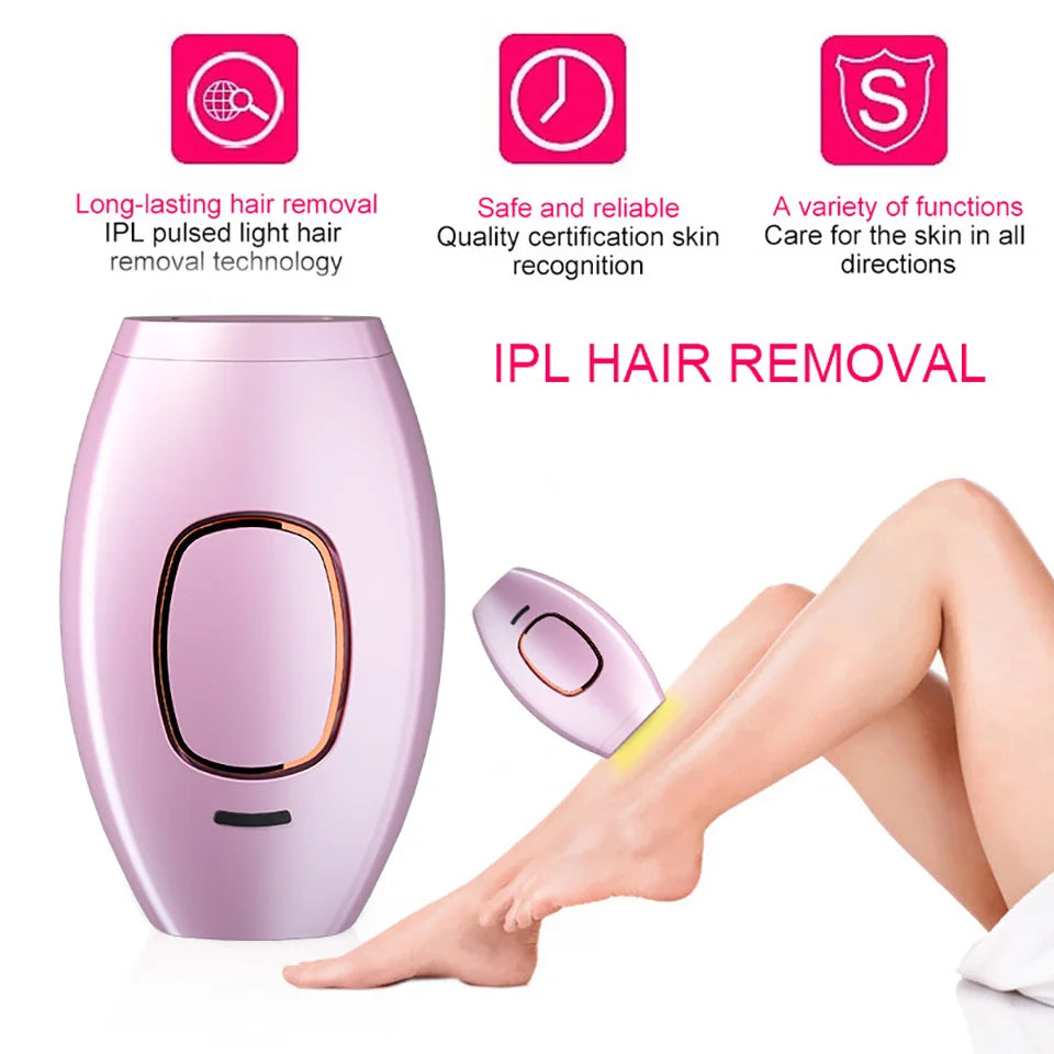 IPL Laser Hair Removal Device – 500,000 Flashes, Permanent Results