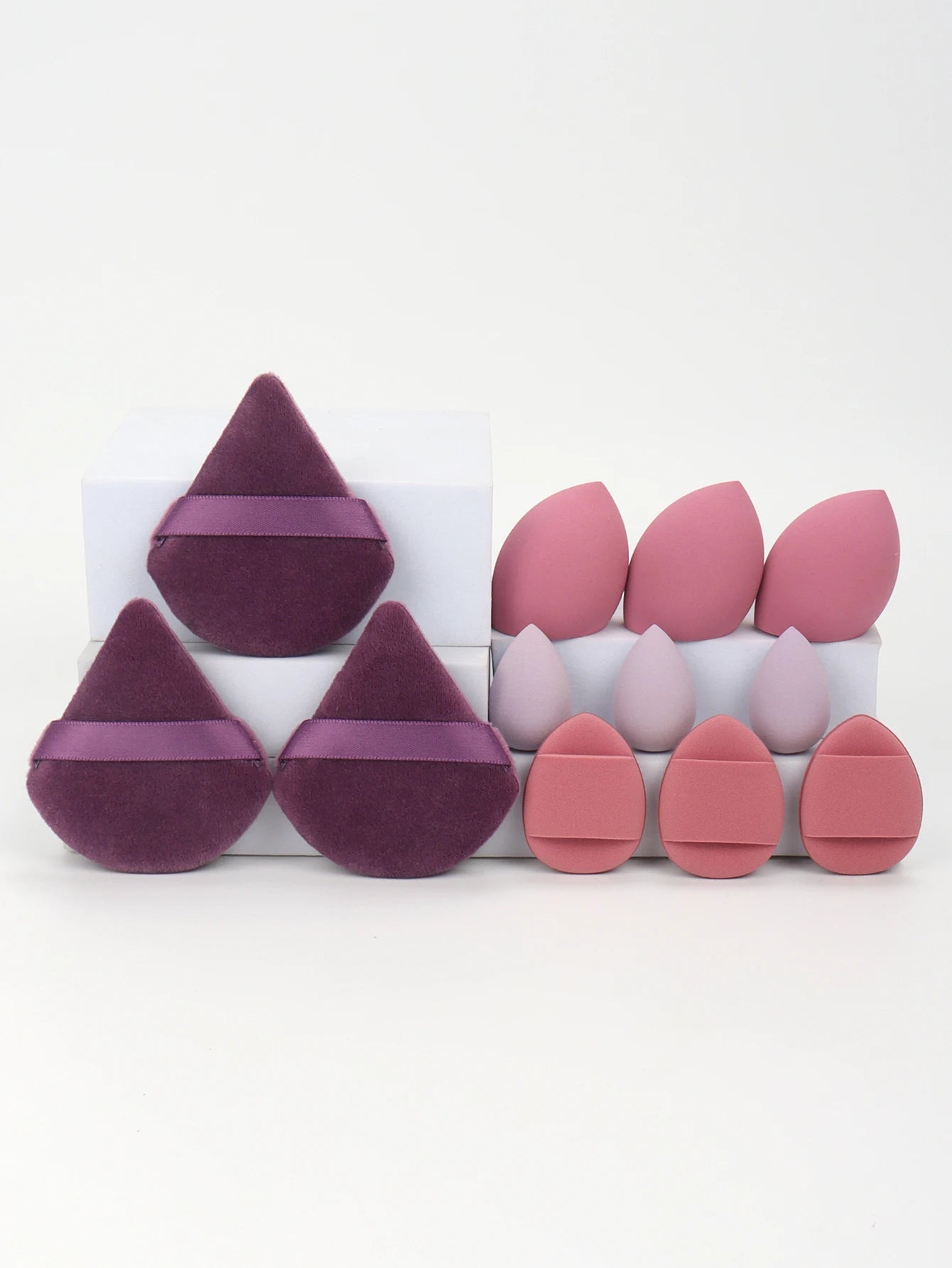 12-Piece Makeup Sponge Set – Flawless Blending for Every Look