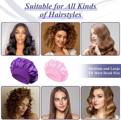 Silkvelle Satin Sleep Bonnet – Frizz-Free Hair Protection