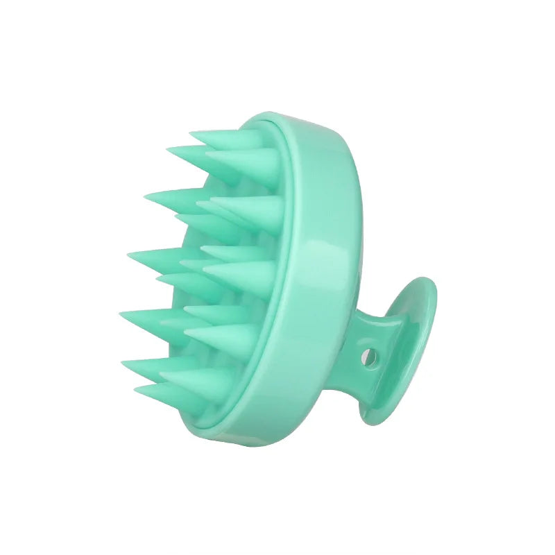 Silicone Scalp Massage Shampoo Brush – Deep Clean & Hair Growth