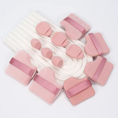 12-Piece Makeup Sponge Set – Flawless Blending for Every Look