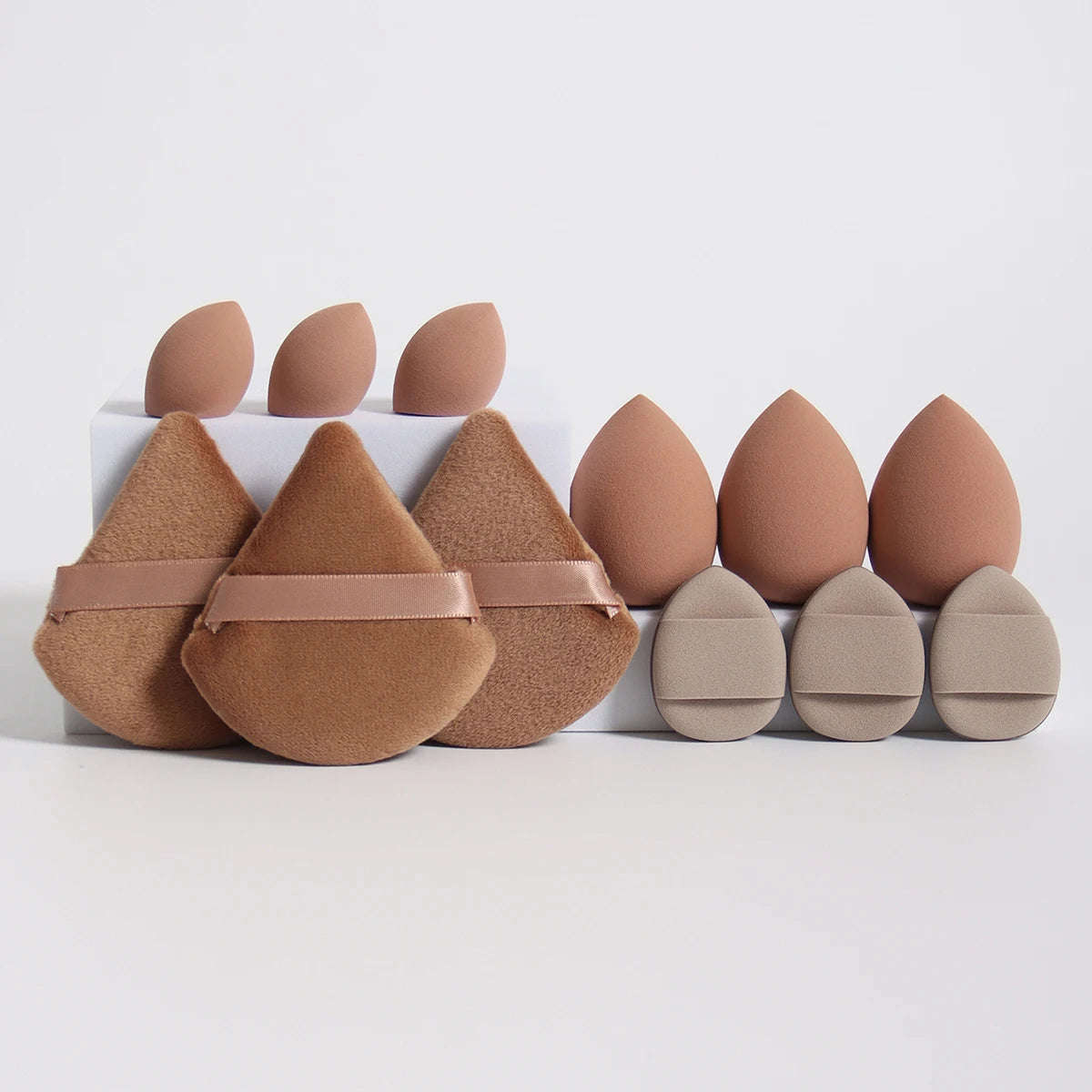 12-Piece Makeup Sponge Set – Flawless Blending for Every Look