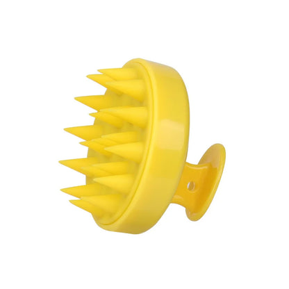Silicone Scalp Massage Shampoo Brush – Deep Clean & Hair Growth