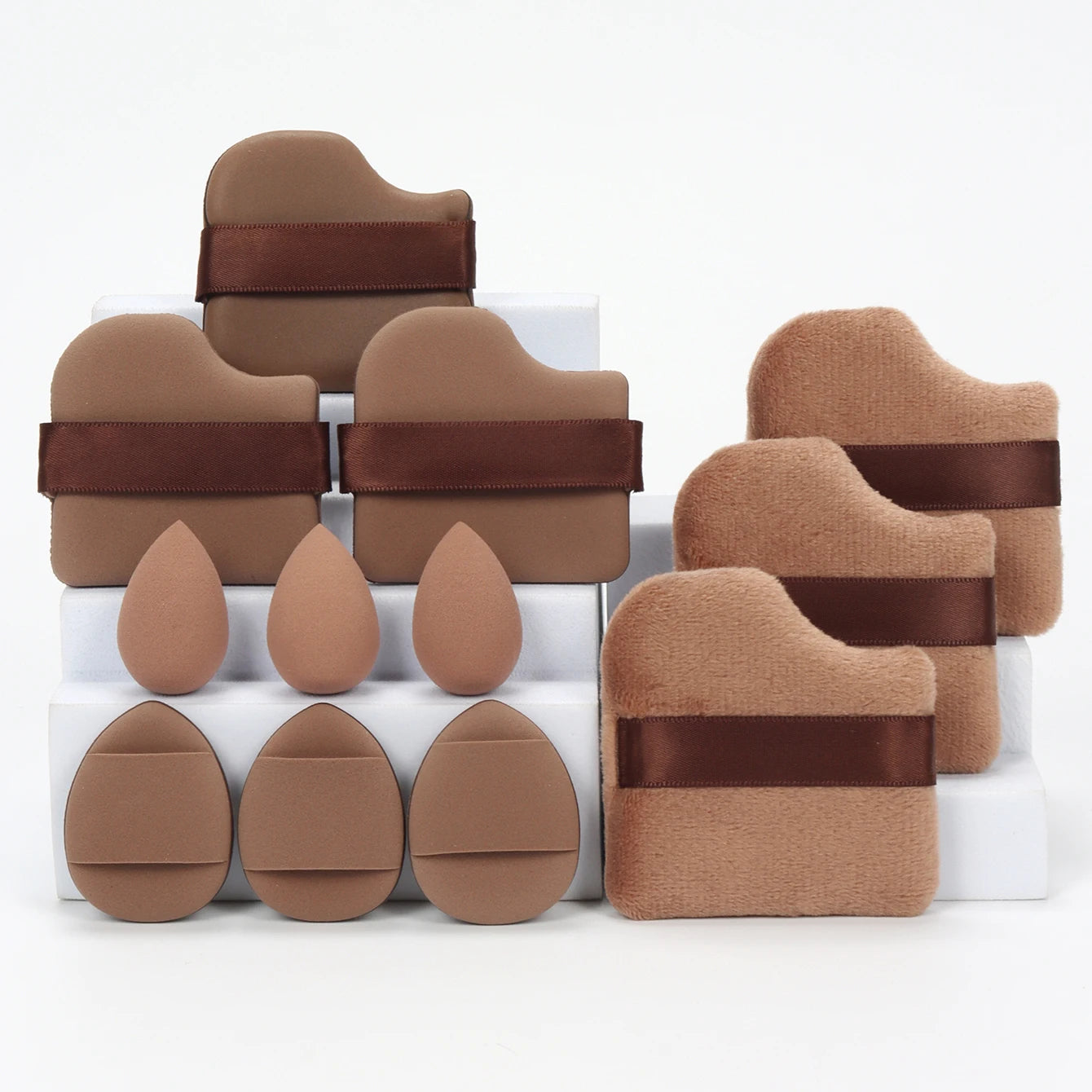 12-Piece Makeup Sponge Set – Flawless Blending for Every Look