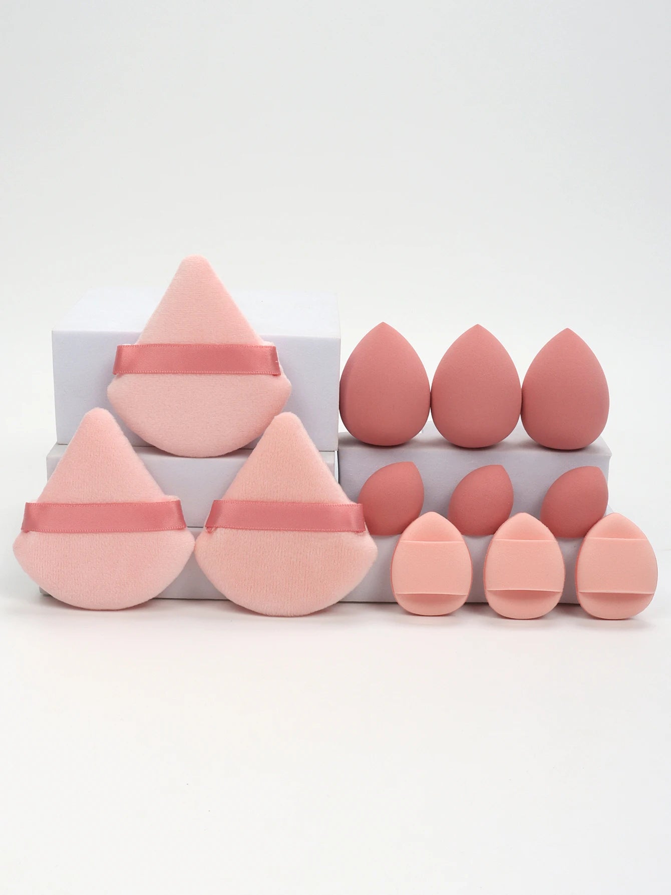 12-Piece Makeup Sponge Set – Flawless Blending for Every Look
