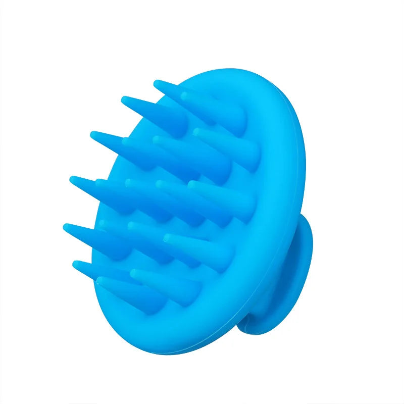 Silicone Scalp Massage Shampoo Brush – Deep Clean & Hair Growth