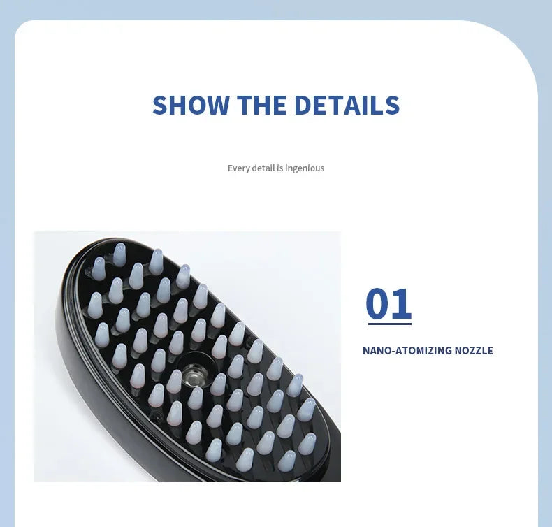 Electric Scalp Massage Comb – Hair Growth & Stress Relief