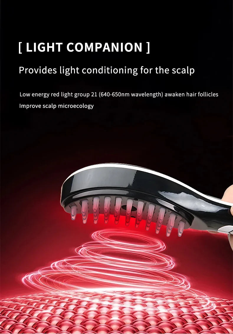 Electric Scalp Massage Comb – Hair Growth & Stress Relief