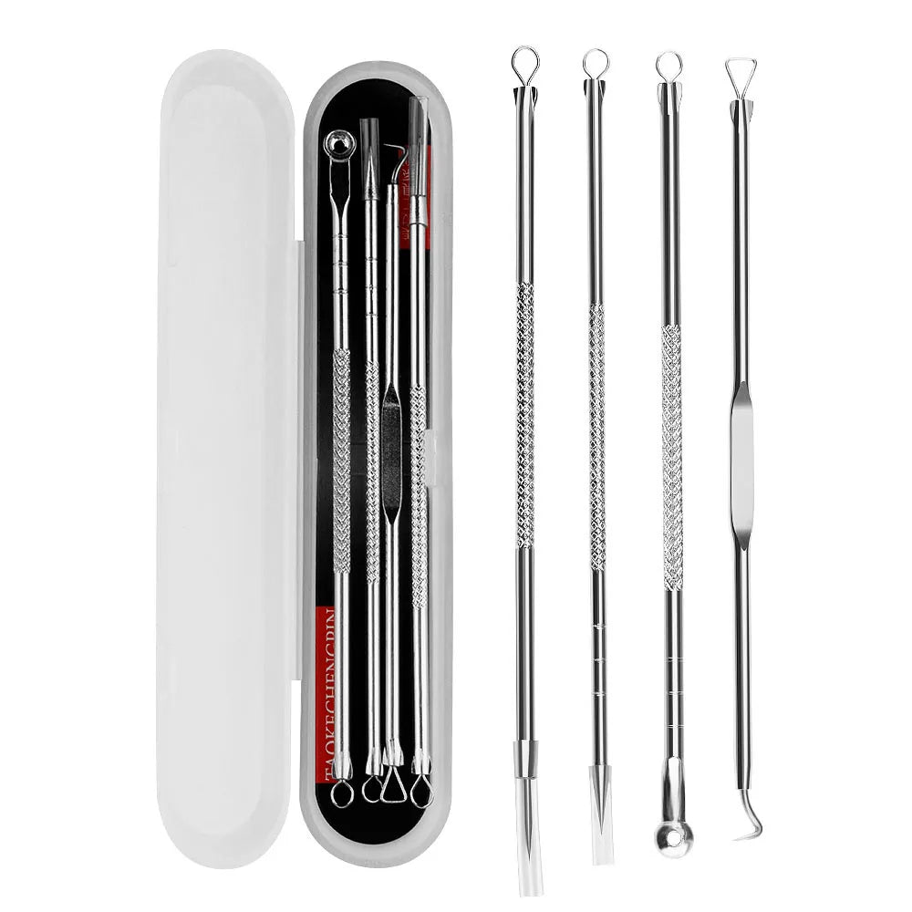 Electric Blackhead Remover Vacuum – 5 Suction Heads & 3 Power Levels