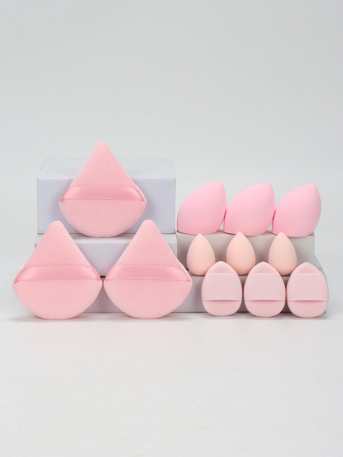 12-Piece Makeup Sponge Set – Flawless Blending for Every Look
