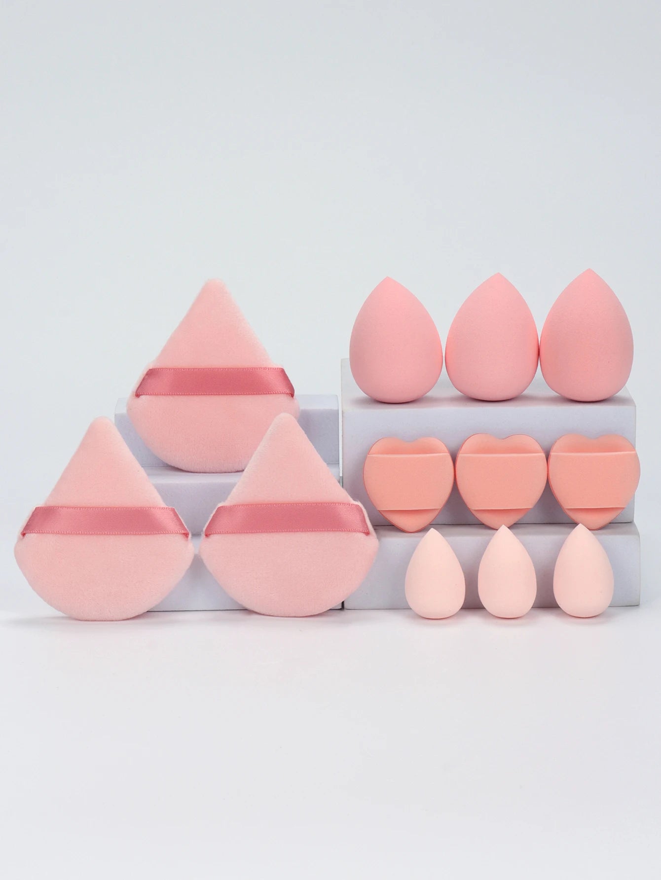 12-Piece Makeup Sponge Set – Flawless Blending for Every Look