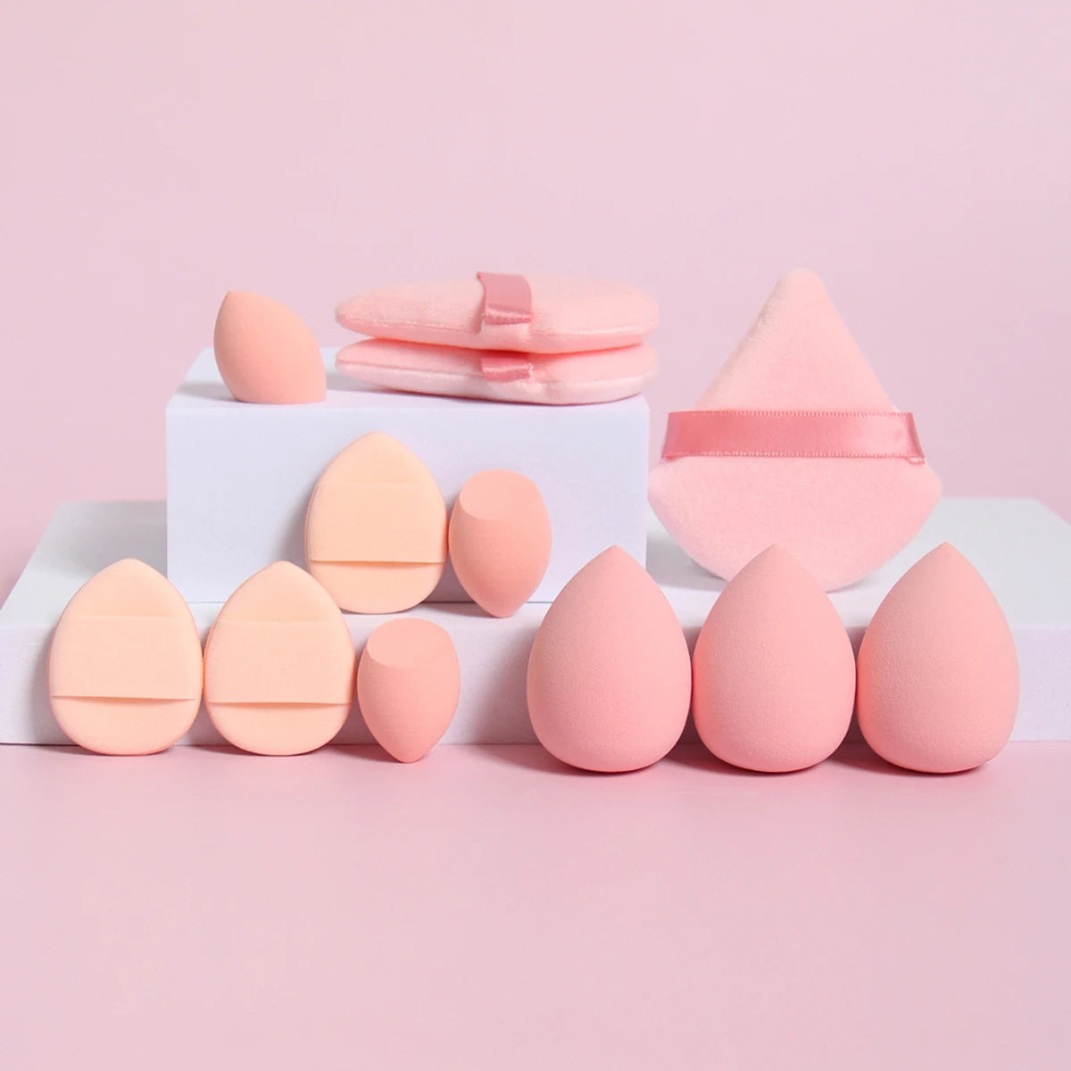12-Piece Makeup Sponge Set – Flawless Blending for Every Look