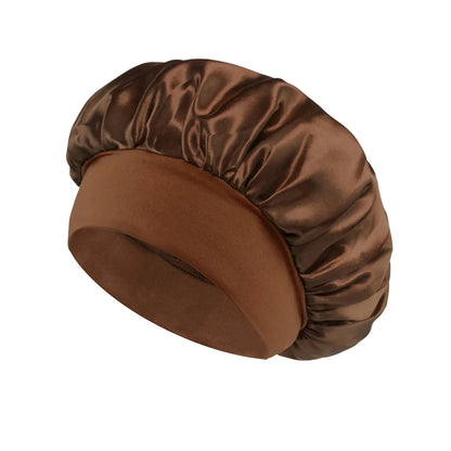 Silkvelle Satin Sleep Bonnet – Frizz-Free Hair Protection