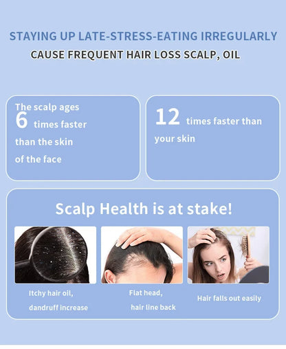 Electric Scalp Massage Comb – Hair Growth & Stress Relief