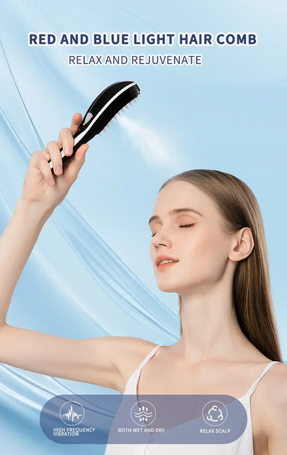 Electric Scalp Massage Comb – Hair Growth & Stress Relief