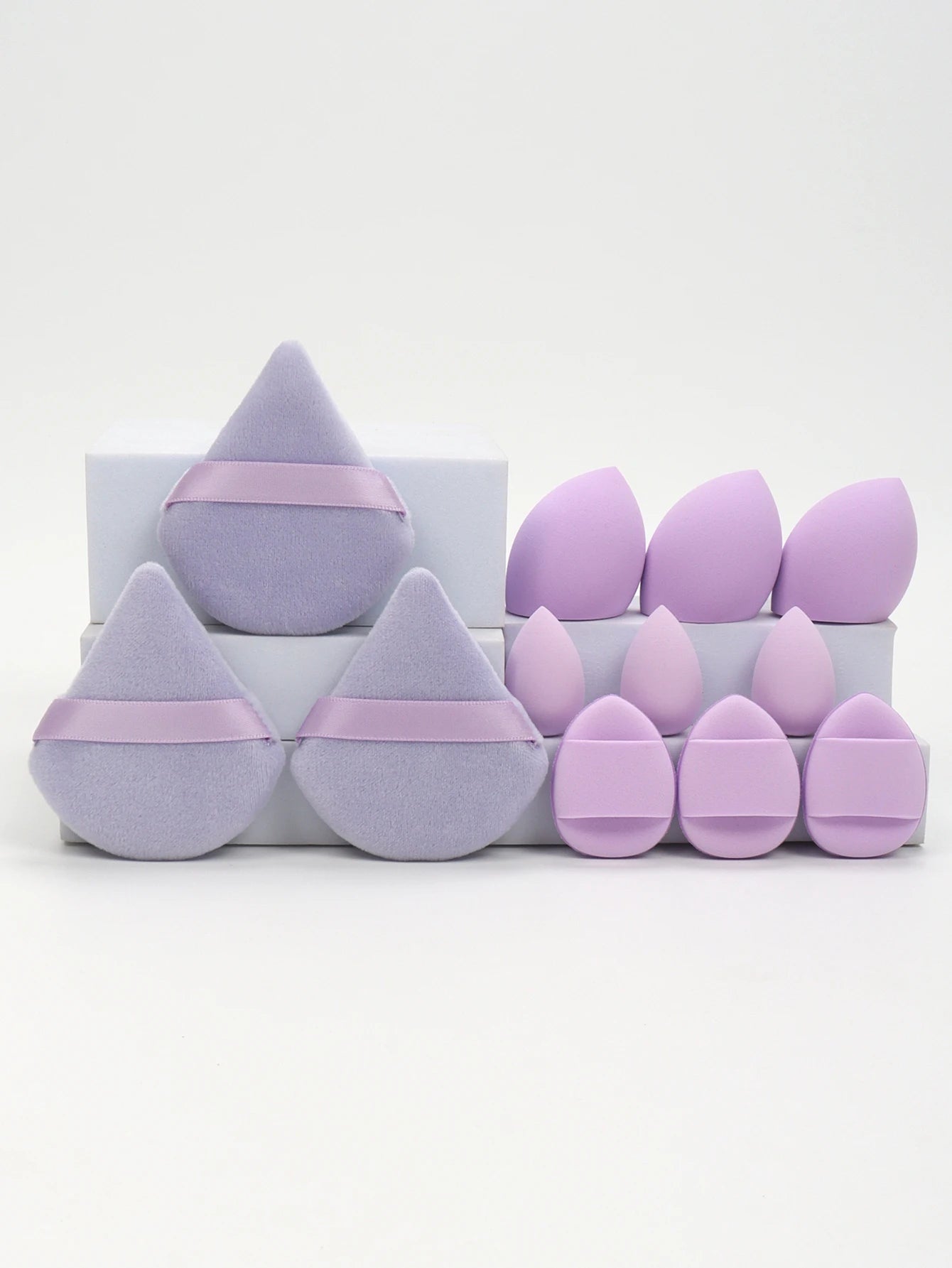 12-Piece Makeup Sponge Set – Flawless Blending for Every Look