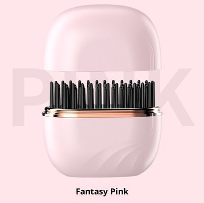 Wireless Mini Hair Straightening Comb – Portable Styling Tool